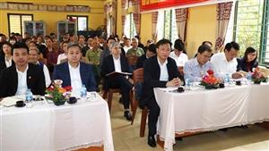 Đồng chí Bí thư Tỉnh ủy Nguyễn Hữu Nghĩa dự sinh hoạt Chi bộ thôn Đan Kim