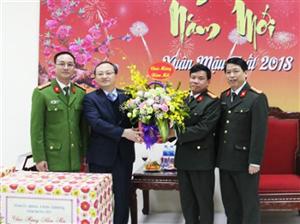 Lãnh đạo tỉnh thăm, chúc Tết một số cơ quan, đơn vị