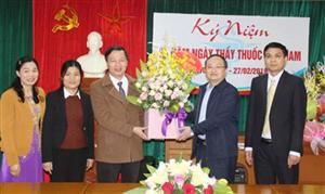Lãnh đạo tỉnh Hưng Yên chúc mừng ngành Y tế nhân Ngày Thầy thuốc Việt Nam 27.2
