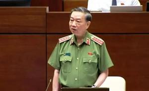 Sáng nay, Bộ trưởng Công an trả lời chất vấn trước Quốc hội
