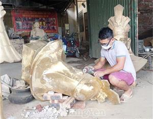 Làng nghề ở Hưng Yên hối hả vào vụ tết