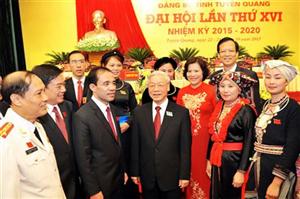 Kết quả bầu cử cấp ủy tại đại hội các đảng bộ trực thuộc Trung ương nhiệm kỳ 2015-2020