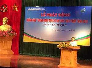 Hưng Yên: phát động hưởng ứng Tháng hành động vì an toàn thực phẩm năm 2019