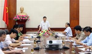 Hội nghị trực tuyến ứng phó với bão số 10