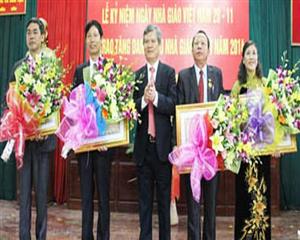 04 nhà giáo tỉnh Hưng Yên được Chủ tịch Nước phong tặng danh hiệu Nhà giáo ưu tú