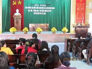 Ân Thi: Tổ chức Hội nghị gặp mặt, biểu dương gia đình sinh con một bề là gái chăm ngoan, học giỏi, thành đạt tiêu biểu năm 2015