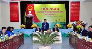 Giao ban Thường trực HĐND tỉnh với Thường trực HĐND các huyện, thành phố