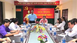 Hưng Yên: Giao ban báo chí tháng 5/2018