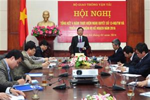 Hưng Yên tham dự hội nghị tổng kết 4 năm xây dựng hệ thống kết cấu hạ tầng