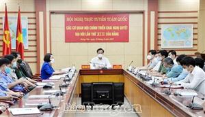 Hội nghị trực tuyến toàn quốc các cơ quan Nội chính triển khai nghị quyết Đại hội lần thứ XIII của Đảng