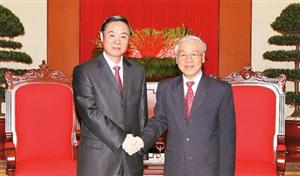 Tổng Bí thư Nguyễn Phú Trọng tiếp Đoàn đại biểu Đảng Cộng sản Trung Quốc