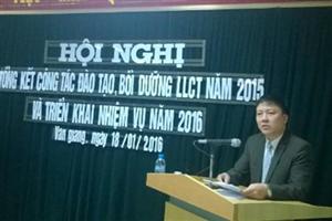 Trung tâm Bồi dưỡng chính trị huyện Văn Giang: Triển khai nhiệm vụ năm 2016