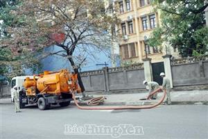 Tiêu thoát nước tại các khu đô thị trong mùa mưa, bão