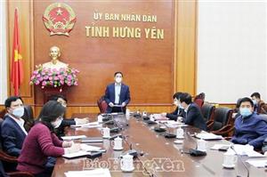 Hội nghị trực tuyến về đẩy mạnh giải ngân vốn đầu tư công năm 2021