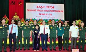 Đại hội thi đua Quyết thắng lực lượng vũ trang tỉnh Hưng Yên giai đoạn 2013-2018