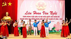 Văn Giang: Liên hoan văn nghệ chào mừng cuộc bầu cử đại biểu Quốc hội khóa XIV và Hội đồng nhân dân các cấp nhiệm kỳ 2016-2021