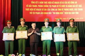 Hưng Yên: 5 năm, lực lượng công an triệt phá 41 băng nhóm