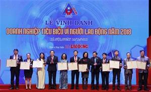 Vinh danh doanh nghiệp tiêu biểu vì người lao động