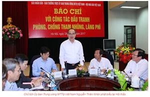 Phát huy vai trò báo chí trong đấu tranh phòng, chống tham nhũng, lãng phí