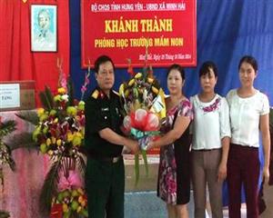 Thực hiện phong trào “Quân đội chung sức xây dựng nông thôn mới”