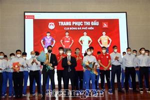 Lễ xuất quân Câu lạc bộ bóng đá Phố Hiến mùa giải 2022