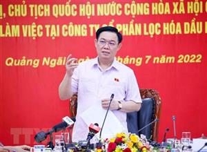 Chủ tịch Quốc hội: Quyết liệt xử lý các dự án yếu kém, thua lỗ kéo dài