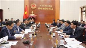Chủ tịch UBND tỉnh Trần Quốc Văn tiếp và làm việc với đoàn công tác của Đặc khu hành chính Hồng Công