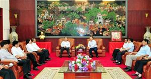 Bộ trưởng Bộ Công an Tô Lâm và lãnh đạo các ban, bộ, ngành Trung ương thăm, làm việc với tỉnh Hưng Yên