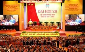 Khai mạc trọng thể Đại hội đại biểu toàn quốc Hội Nông dân Việt Nam lần thứ VII