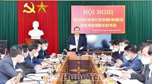 Đồng chí Trần Quốc Văn, Phó Bí thư Tỉnh ủy, Chủ tịch UBND tỉnh làm việc với Ban Thường vụ Thị ủy Mỹ Hào