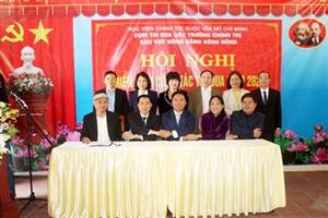 Cụm thi đua các trường chính trị khu vực đồng bằng sông Hồng: Triển khai công tác thi đua năm 2023