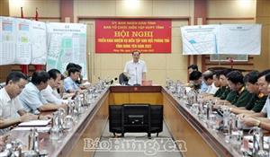 Triển khai nhiệm vụ diễn tập khu vực phòng thủ tỉnh năm 2022