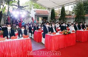 Dâng hương kỷ niệm 110 năm Ngày sinh đồng chí Lê Văn Lương và đón nhận Bằng công nhận di tích quốc gia Địa điểm lưu niệm đồng chí Lê Văn Lương