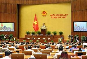 Thông cáo số 3 Kỳ họp thứ nhất, Quốc hội khóa XV