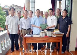 Hội chiến sỹ cách mạng bị địch bắt tù đày tỉnh hiện có 567 hội viên