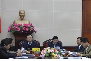 Hội nghị trực tuyến triển khai nhiệm vụ phát triển kinh tế- xã hội năm 2016