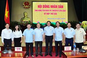 Ngày làm việc thứ hai, kỳ họp thứ sáu - HĐND tỉnh khóa XVI