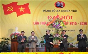 Đại hội Đảng bộ xã Nghĩa Trụ nhiệm kỳ 2015-2020