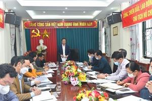 Đồng chí Bí thư Tỉnh ủy Nguyễn Hữu Nghĩa làm việc với Liên minh Hợp tác xã tỉnh