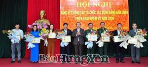 Ban Tổ chức Tỉnh ủy triển khai công tác tổ chức xây dựng Đảng năm 2020