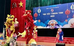 Náo nức tiếng trống múa lân Tết Trung thu