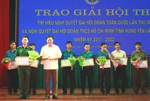 Hội thi tìm hiểu Nghị quyết Đại hội Đoàn toàn quốc lần thứ XI và Nghị quyết Đại hội Đoàn TNCS Hồ Chí Minh  tỉnh Hưng Yên lần thứ XV, nhiệm kỳ 2017-2022