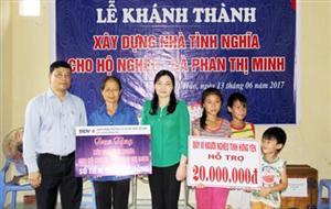 Khánh thành nhà ở cho hộ nghèo tại Mỹ Hào