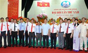Đại hội Đảng bộ huyện Kim Động khóa XXII, nhiệm kỳ 2015 – 2020