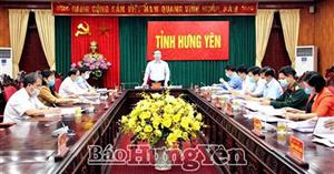 Tăng cường công tác lãnh đạo, chỉ đạo thực hiện hiệu quả các biện pháp phòng, chống dịch Covid-19 trong tình hình mới