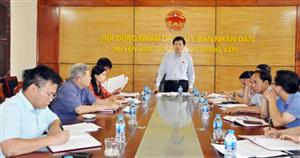 Giám sát việc quản lý, sử dụng nguồn kinh phí sự nghiệp môi trường và công tác bảo vệ môi trường tại huyện Kim Động