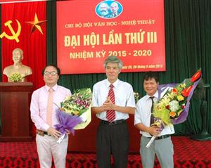 Đại hội Chi bộ Hội Văn học – Nghệ thuật tỉnh Hưng Yên lần thứ III, nhiệm kỳ 2015 – 2018