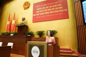 Xây dựng tổ chức cơ sở đảng phải gắn với xây dựng hệ thống chính trị