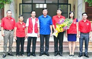 Gặp mặt đoàn đại biểu tham dự Đại hội đại biểu toàn quốc Hội Chữ thập đỏ Việt Nam lần thứ X