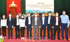 Đoàn đại biểu Quốc hội tỉnh tiếp xúc cử tri